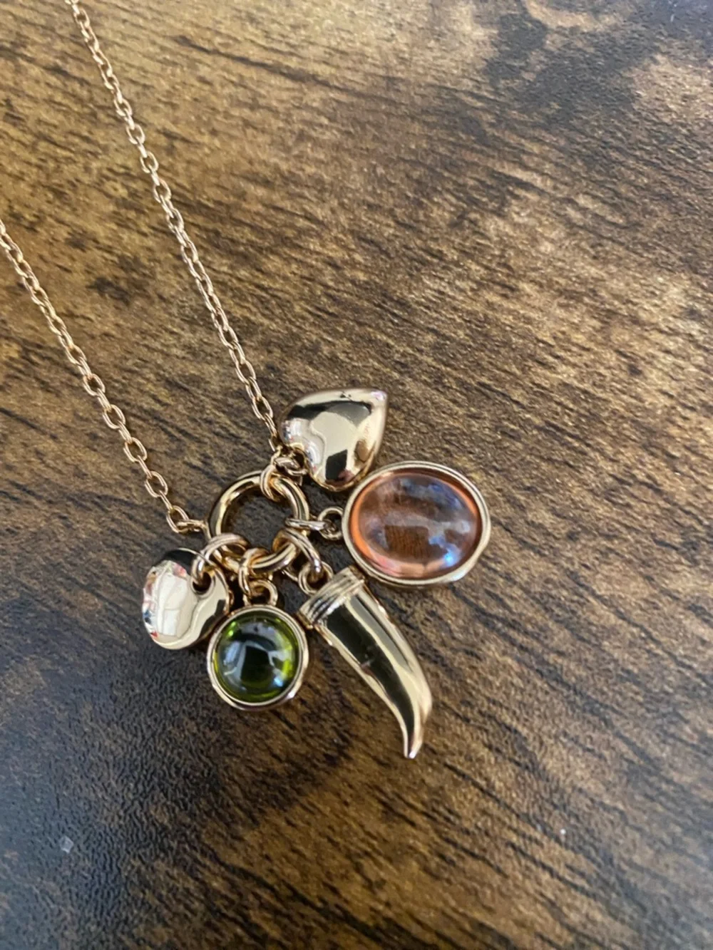 NWT MADEWELL Cluster Charm Necklace Set - Picture 6 of 8